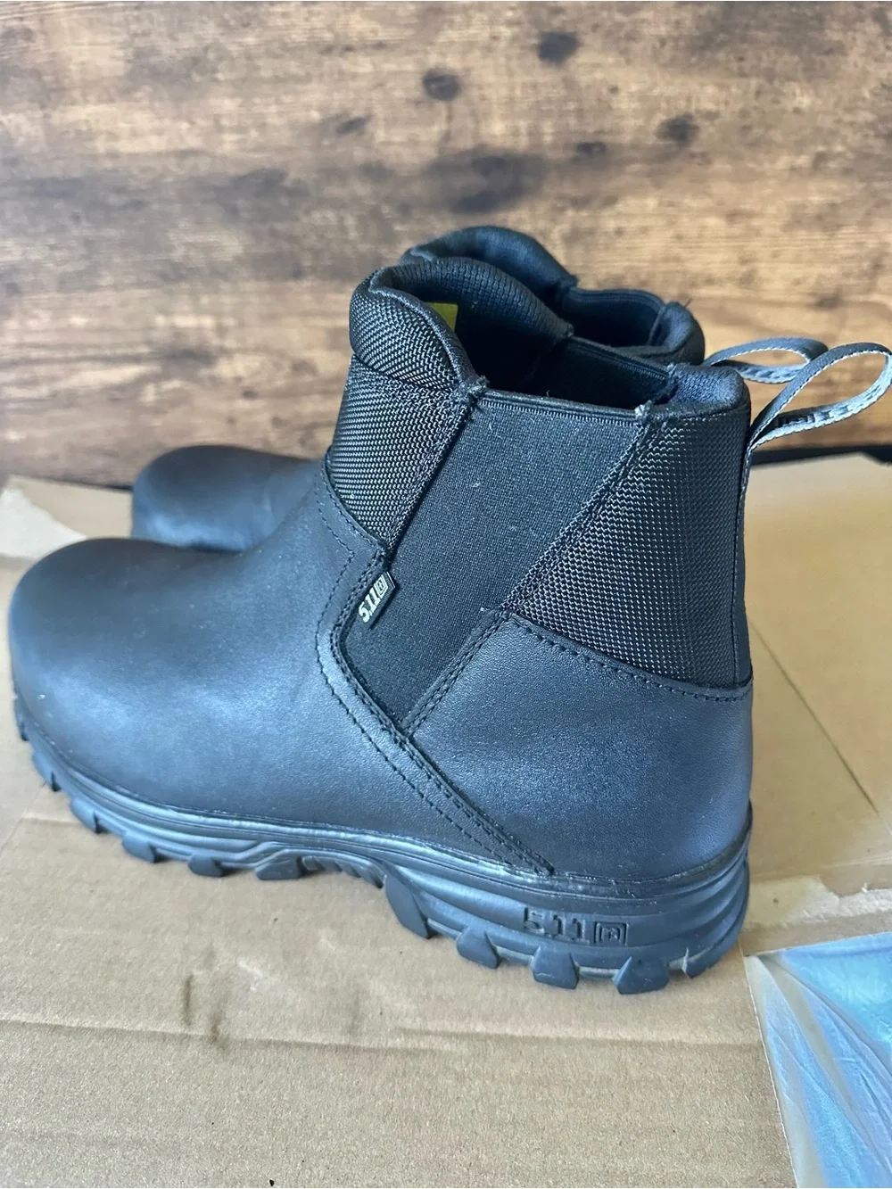 5.11 company 3.0 carbon toe EH Tactical Work Book Black Size 12M, worn Once - Picture 6 of 6